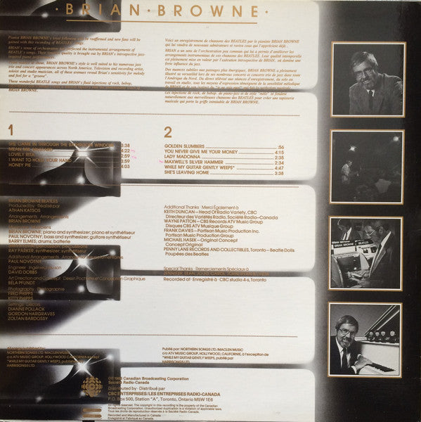 Brian Browne : Beatles (LP, Album)