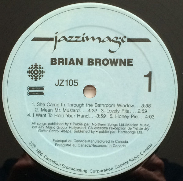 Brian Browne : Beatles (LP, Album)