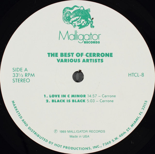 Various : The Best Of Cerrone (2xLP, Comp)
