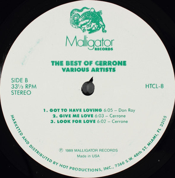 Various : The Best Of Cerrone (2xLP, Comp)