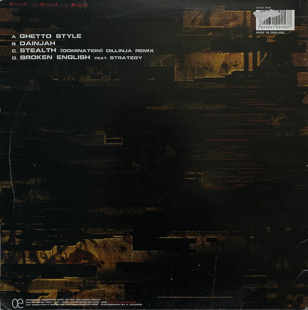 Future Cut : Ghetto Style E.P. (2x12", EP)