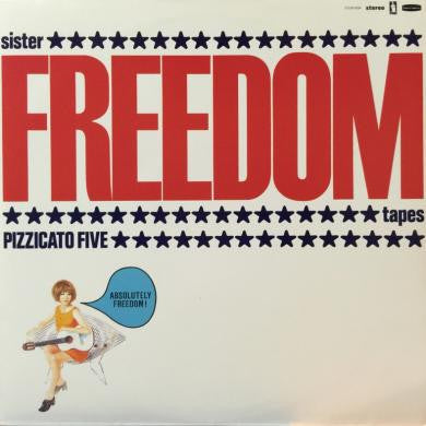 Pizzicato Five : Sister Freedom Tapes  (10", EP, Whi)