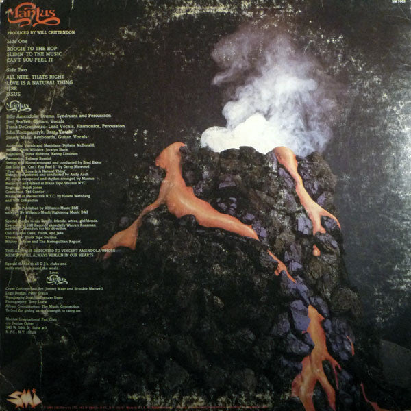 Mantus : Mantus (LP, Album)