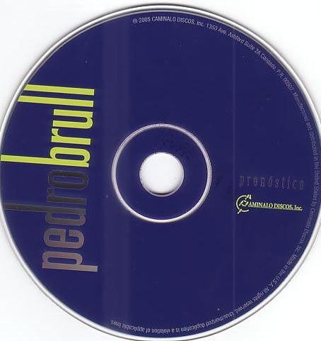 Pedro Brull : Pronosticos (CD, Album)