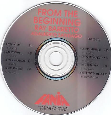 Ray Barretto : From The Beginning (CD, Album, Comp)
