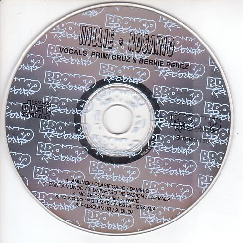 Willie Rosario : ¡Viva Rosario! (CD, Album)