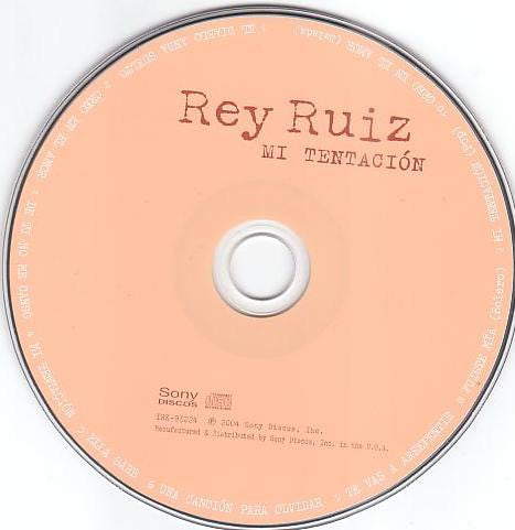 Rey Ruiz : Mi Tentacion (CD, Album)