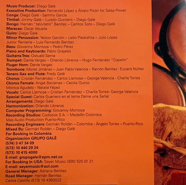 Grupo Galé : Esencia Latina (CD, Album, Enh)