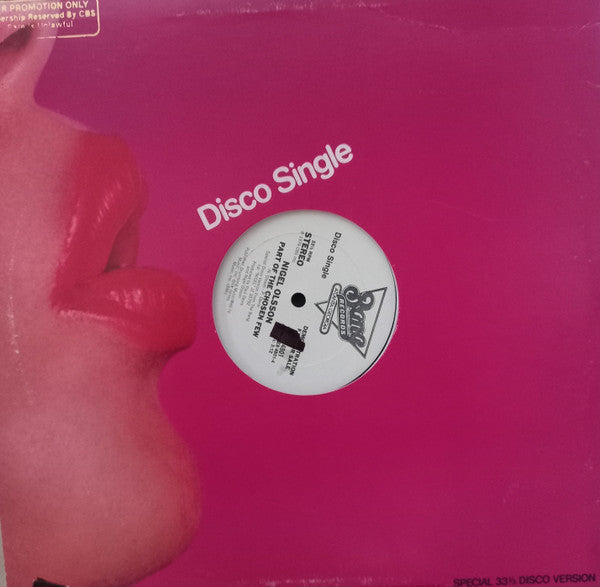 Nigel Olsson : Little Bit Of Soap (12", Single, Promo)