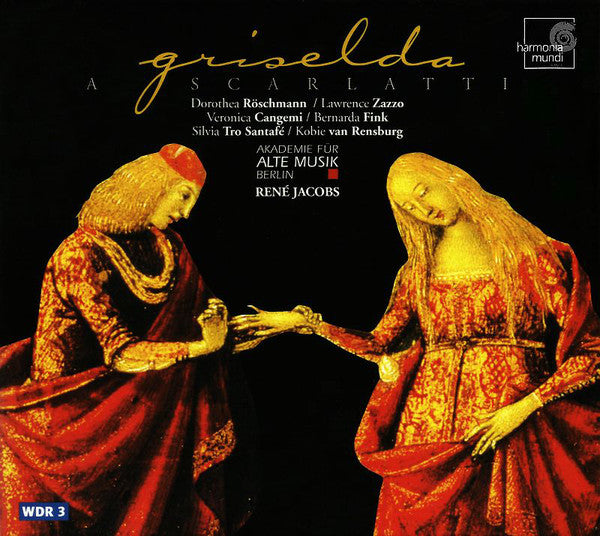 Alessandro Scarlatti - Dorothea Röschmann, Lawrence Zazzo, Veronica Cangemi, Bernarda Fink, Silvia Tro Santafé, Kobie Van Rensburg, Akademie Für Alte Musik Berlin, René Jacobs : Griselda (3xCD, Album + Box)