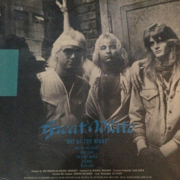 Great White : Out Of The Night (12", EP, Qui)