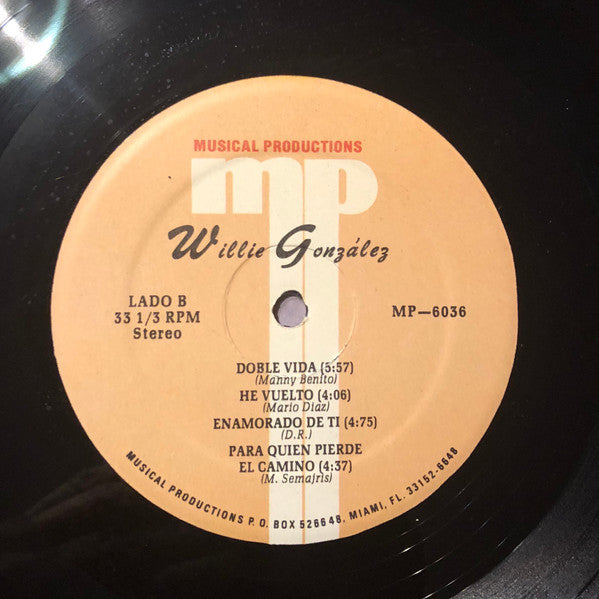 Willie Gonzalez : Para Ustedes... El Publico (LP)