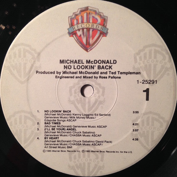 Michael McDonald : No Lookin' Back (LP, Album, Spe)