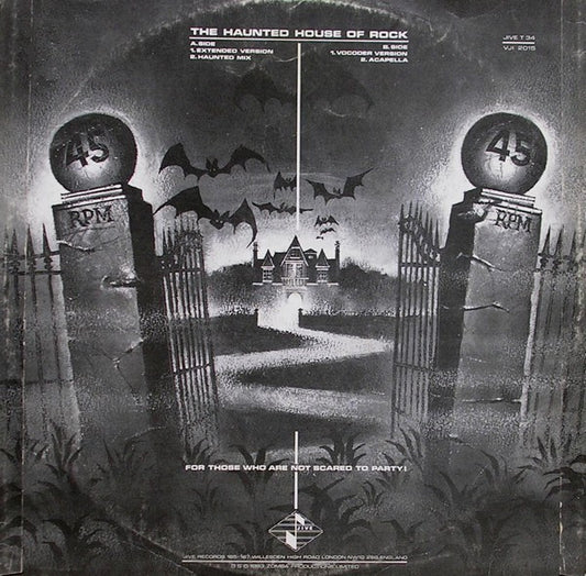 Whodini - The Haunted House Of Rock vinyl record, 12" (Near Mint (NM or M-)) | Lulo Records