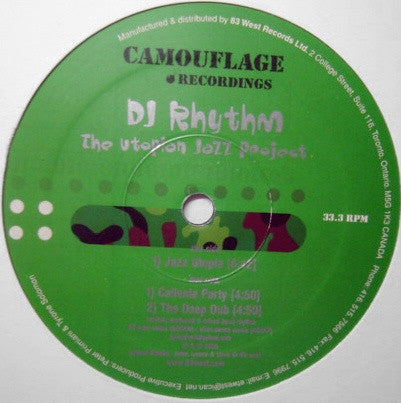 DJ Rhythm : The Utopian Jazz Project (12")