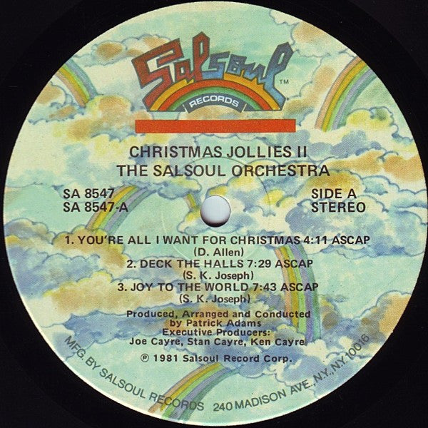 The Salsoul Orchestra : Christmas Jollies II (LP, Album, RCA)