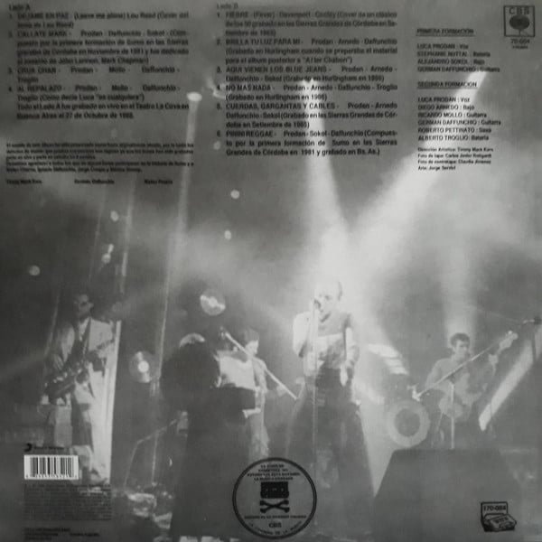 Sumo (8) : Fiebre (LP, Album, RE)