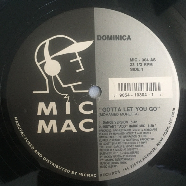 Dominica (2) : Gotta Let You Go (12", Single)