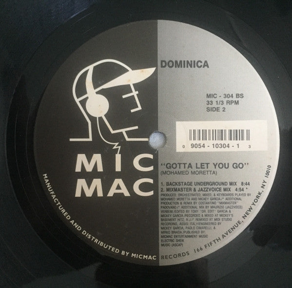 Dominica (2) : Gotta Let You Go (12", Single)