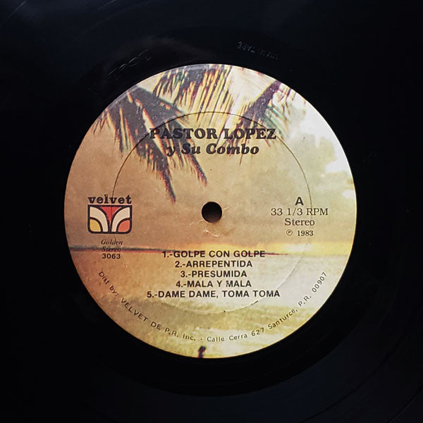 Pastor López Y Su Combo : Golpe Con Golpe (LP, Album)