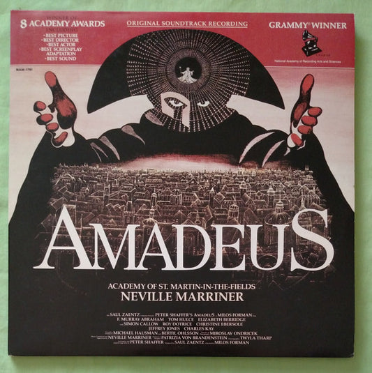 Wolfgang Amadeus Mozart - Sir Neville Marriner, The Academy Of St. Martin-in-the-Fields : Amadeus (Original Soundtrack Recording) (2xLP, Album, All)