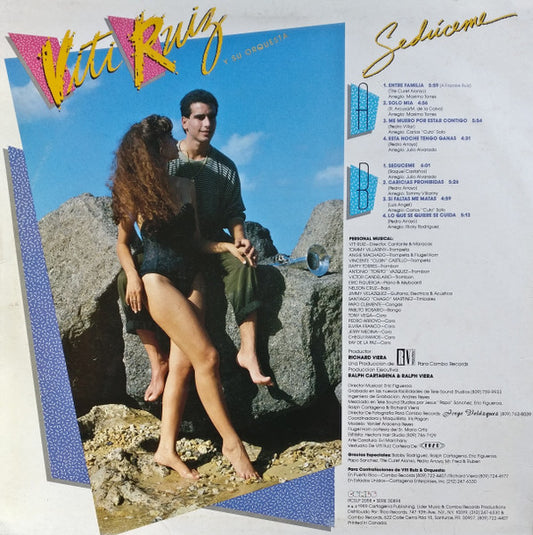 Viti Ruiz : Sedúceme (LP, Album)