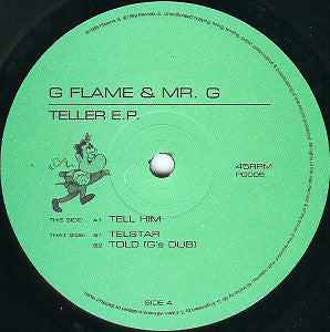 G Flame & Mr. G : Teller E.P. (12", EP)