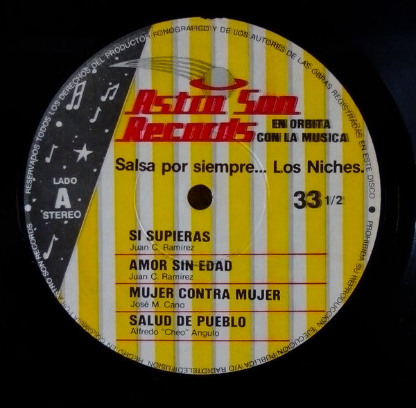Los Niches : Salsa Por Siempre (LP, Album)