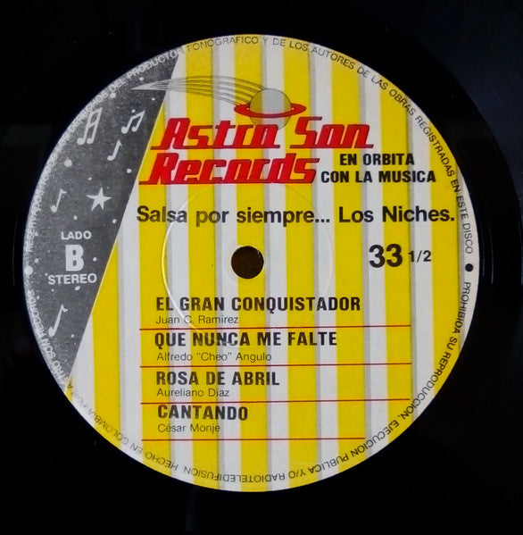 Los Niches : Salsa Por Siempre (LP, Album)