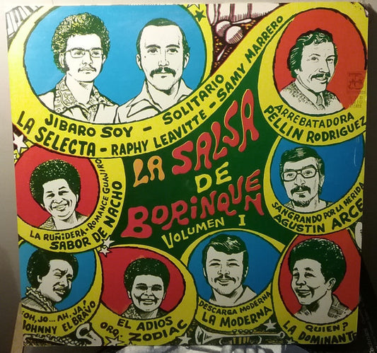 Various : La Salsa Es De Borinquen Vol. 1 (LP, Comp, RE)