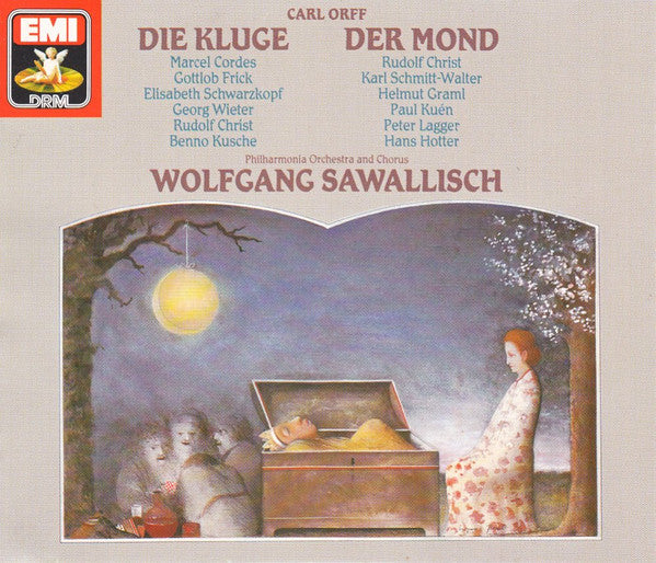 Carl Orff - Philharmonia Orchestra And Philharmonia Chorus, Wolfgang Sawallisch : Die Kluge | Der Mond (2xCD, Album, RE, RM)