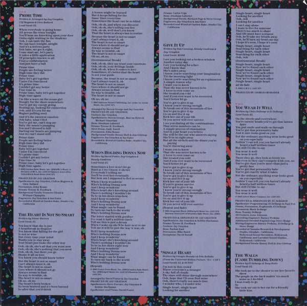 DeBarge : Rhythm Of The Night (LP, Album)