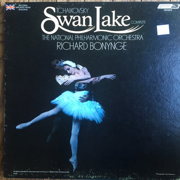 Pyotr Ilyich Tchaikovsky - Richard Bonynge, National Philharmonic Orchestra : Swan Lake - The Complete Ballet (3xLP, Album + Box)