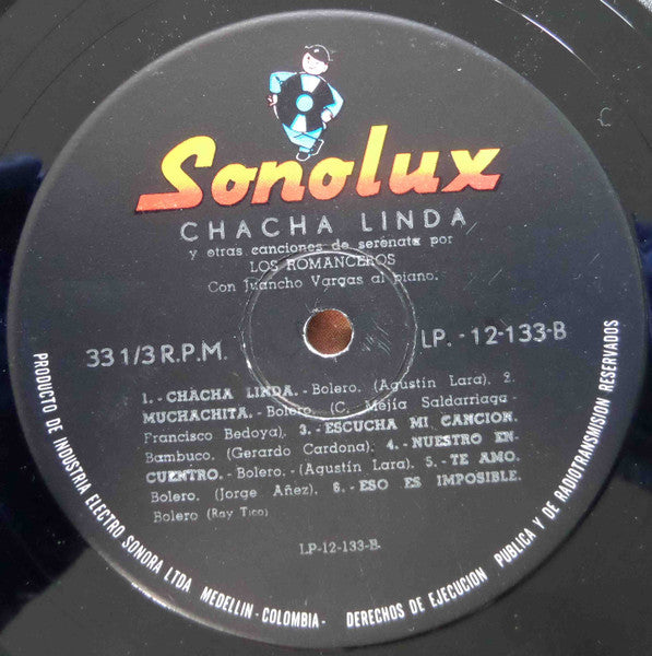 Los Romanceros (2) : Chacha Linda (LP, Album)