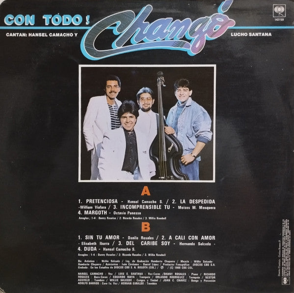 Grupo Changó : Con Todo (LP, Album)