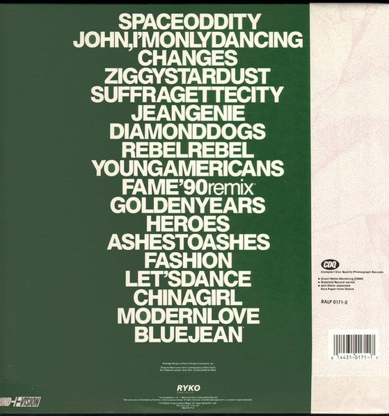 David Bowie : Changesbowie (2xLP, Comp, Cok)
