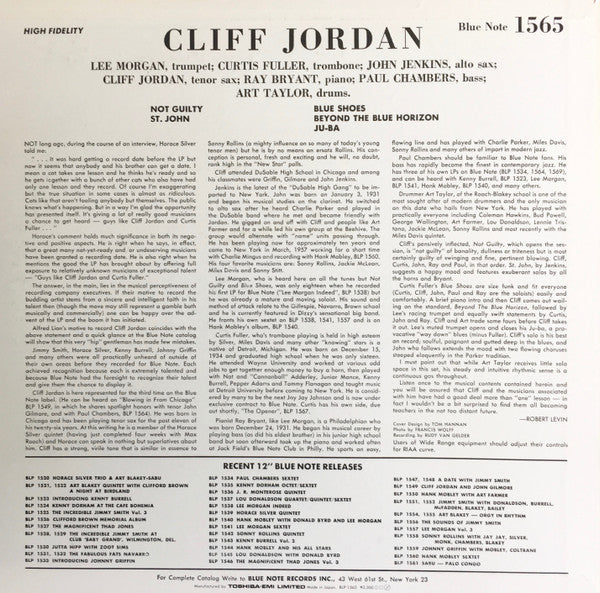 Cliff Jordan* : Cliff Jordan (LP, Album, Mono, RE)