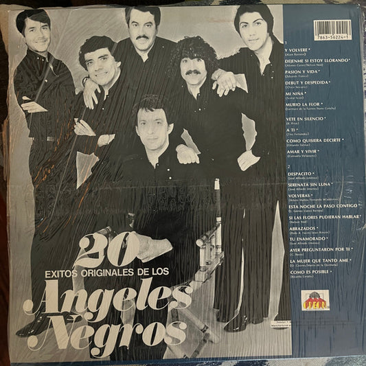 Los Angeles Negros : 20 Exitos Originales De Los Angeles Negros (LP, Comp)