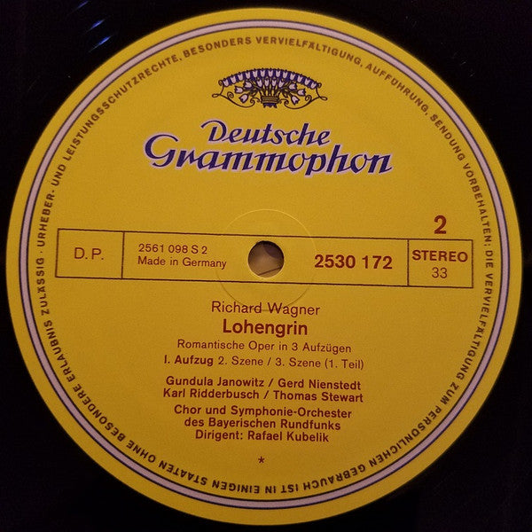 Richard Wagner - Chor Des Bayerischen Rundfunks Und Symphonie-Orchester Des Bayerischen Rundfunks, James King (3), Gundula Janowitz, Gwyneth Jones, Thomas Stewart (2), Karl Ridderbusch, Rafael Kubelik : Lohengrin (5xLP, Album + Box)