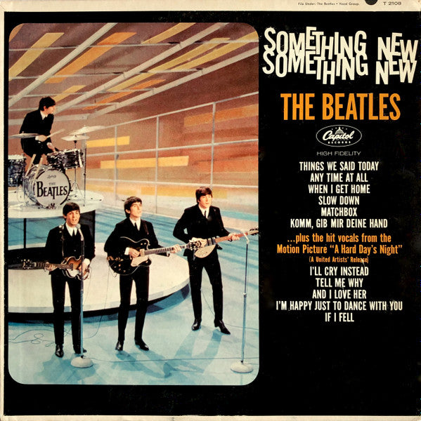 The Beatles : Something New (LP, Album, Mono,  Gl)