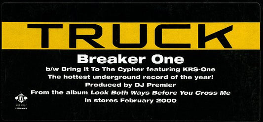 Truck Turner - Breaker One vinyl record, 12" (Mint (M)) | Lulo Records