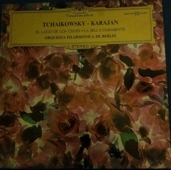 Pyotr Ilyich Tchaikovsky, Herbert von Karajan, Berliner Philharmoniker : El Lago De Los Cisnes - La Bella Durmiente (LP, Album)