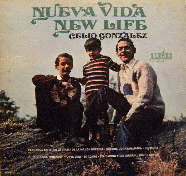 Celio Gonzalez* : Nueva Vida = New Life (LP, Album, Mono)