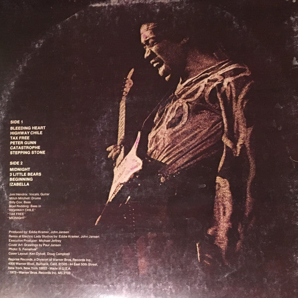 Jimi Hendrix - War Heroes (LP, VG) | Lulo Records
