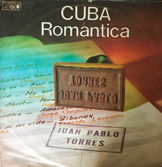 Juan Pablo Torres : Cuba Romantica (LP, Album)