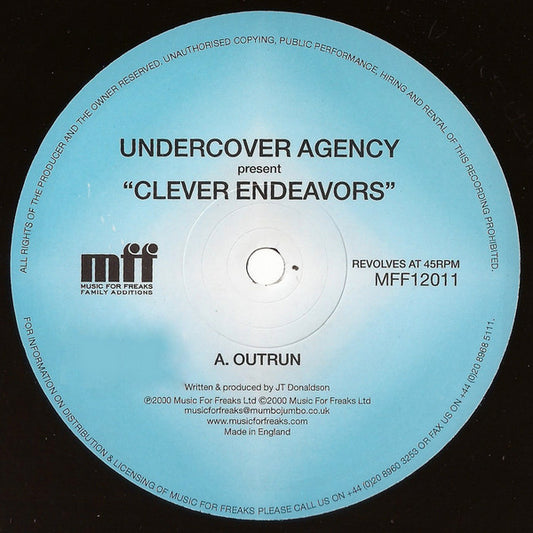 Undercover Agency : Clever Endeavors (12")
