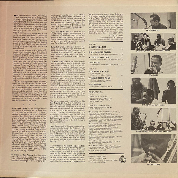Earl Hines : Once Upon A Time (LP, Album, Mono)