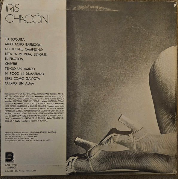 Iris Chacon : Iris Chacón (LP, Album)