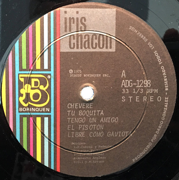 Iris Chacon : Iris Chacón (LP, Album)
