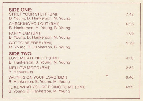 Young & Company : I Like What You're Doing To Me! (LP, Album, Pit)